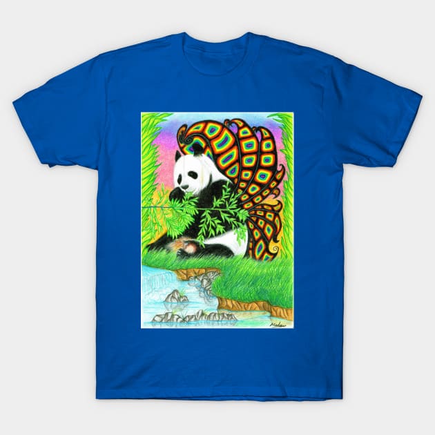 Panda-fly T-Shirt by MelanieJeyakkumar